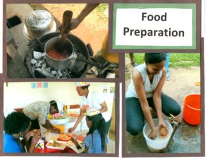 Food preparation.