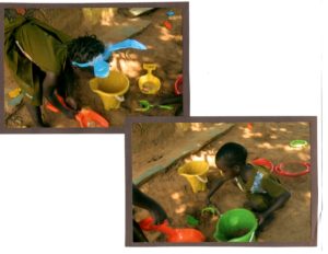 Uganda children playing.